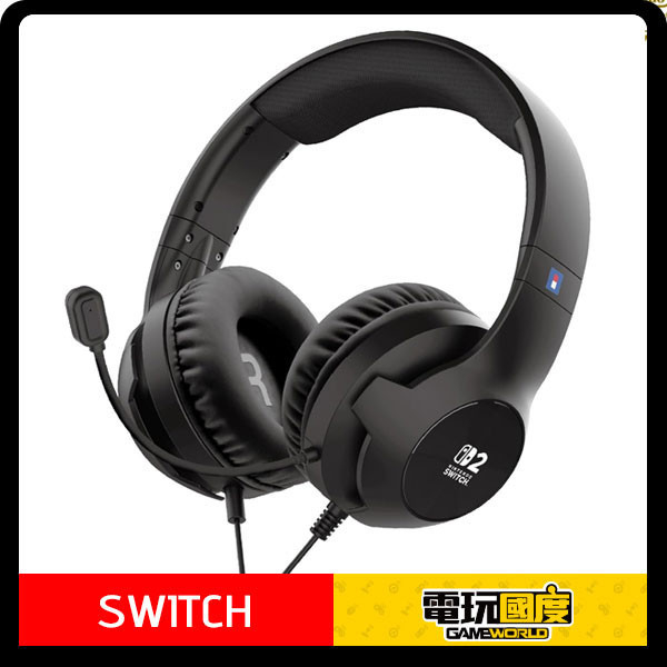 NS 遊戲專用耳機標準版 / HORI 有線 / 台灣公司貨 Nintendo Switch 2 NS,遊戲專用耳機標準版,HORI,台灣公司貨,Nintendo Switch 2,有線,任天堂,耳機