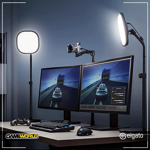 KEY LIGHT Air 場景燈 LED 打光燈 / 德國 ELGATO / 直播神器 / 台灣公司貨 KEY LIGHT,場景燈,LED,補光燈,Elgato,圓剛,打光燈,直播設備,桌上式