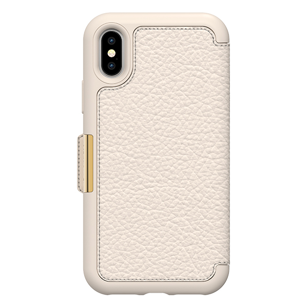 【年終出清 全新品】iPhone X / Xs OtterBox Symmetry Leather Folio 真皮 保護殼【米白】 IPhone,手機殼,保護殼,軍規,防摔,OtterBox,X,XS,11,11PRO