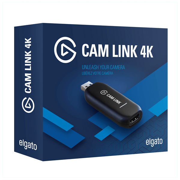 CAM LINK 4K 相機 影像 擷取卡 / 4K 60FPS / 德國 ELGATO / 直播神器 / 台灣公司貨 Elgato,CAM LINK 4K,擷取卡,擷取盒,60FPS,直播,影像 ,影片,相機