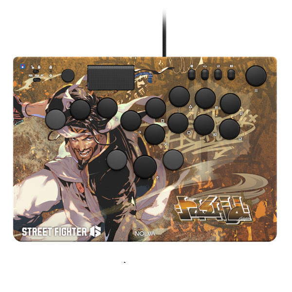 HORI 快打旋風6 ST6_NOLVA 機械式 / 全按鈕街機控制器 / 格鬥搖桿 大搖 / PS5 PC 適用 HORI,快打旋風6,ST6_NOLVA,機械式,街機,控制器,格鬥搖桿,大搖,PS5,PC