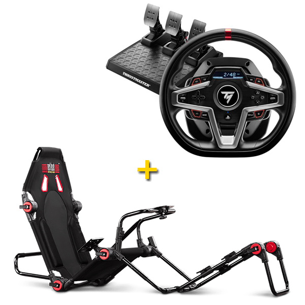 NLR F-GT Lite 可折疊 賽車架 ＋ T248、T300RS 方向盤組 套餐 / 台灣公司貨 NLR,F-GT,T300,T300RS,T300GT,TGT,台灣公司貨,賽車模擬,賽車,LITE