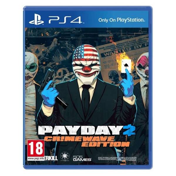 PS4 劫薪日 Payday2＊亞英版＊ PS4,劫薪日,Payday2,中文版