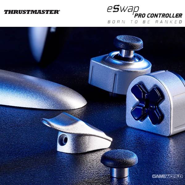 Thrustmaster 銀色模組包 / Eswap Pro Controller / 圖馬斯特 電競手把 模組包 手把,大蛇,NACON,PS4,手把,類比,revolution,Thrustmaster,Eswap Pro Controller