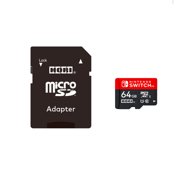 HORI 記憶卡 NS用 64G【Nintendo Switch】SDXC UHS-I C10 超高速獨取 存檔 Nintendo,switch,hori,128G,64g,32G,microsd