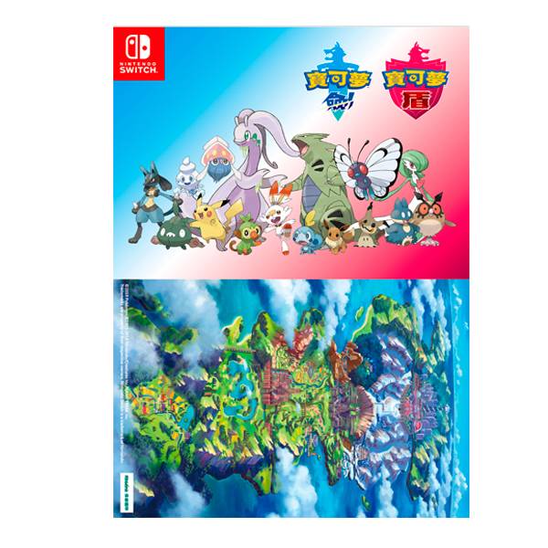 【門市兌換】精靈寶可夢 劍&盾 資料夾 贈品,兌換,門市會員,電玩國度,精靈寶可夢,寶可夢,劍,盾,資料夾,特典,收納
