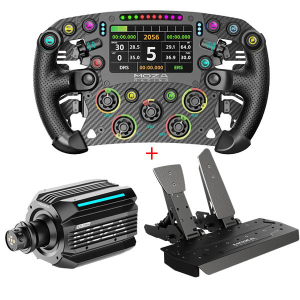 【頂級 熱銷】MOZA R21 Ultra DD 旗艦 直驅 方向盤 F1盤 套餐 / 魔爪 台灣公司貨 MOZA,R21 Ultra,直驅,基座,CS V2P,RS V2,方向盤,Mbooster,主動式踏板
