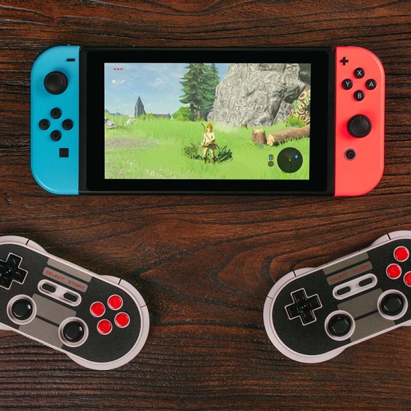 8Bitdo F30 PRO 藍芽無線手把 ※台灣公司貨一年保固※ 支援 Android / MacOS / PC / Nintendo Switch  NS,無線手把,8Bitdo,F30,PRO,藍芽,Android,iOS,Nintendo Switch
