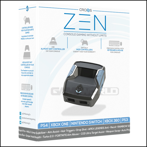 克麥2 Cronus Zen / CronusMax 轉接器 / 腳本 掛機神器 / 鍵盤 滑鼠 轉接器 / 台灣公司貨 克麥,Cronus Zen,CronusMax,轉接器,連發,腳本,掛機神器,G27,格鬥搖桿