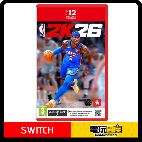 【預購】NS2 NBA 2K26 / 中文版 Nintendo Switch NS2,NBA,2K26,中文版,Nintendo Switch,NS,籃球,運動,2K