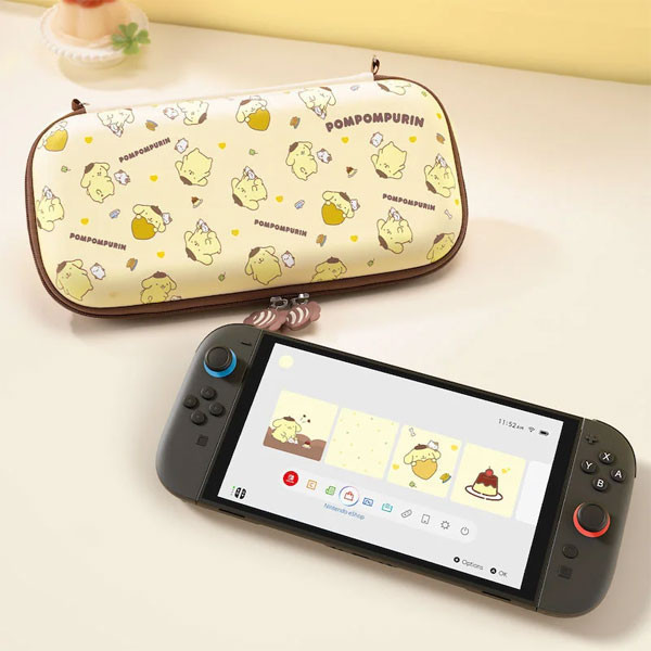 【預購】NS2 主題收納包 Nintendo Switch 2 / 極想 三麗鷗 / 大耳狗 酷洛米 布丁狗 Hello Kitty / 台灣公司貨 NS,中容量泡芙包,收納包,Nintendo Switch 2,三麗鷗,大耳狗,布丁狗,酷洛米,Hello Kitty