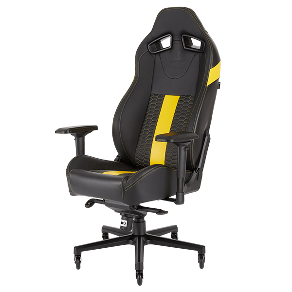 海盜船 CORSAIR T2 ROAD WARRIOR Gaming Chair / 黑黃色 / 電競 電競椅 / 台灣公司貨 海盜船,CORSAIR,T2 ROAD WARRIOR,電競,鍵盤,台灣公司貨,電競椅,黑紅色,CF-9010010-WW,3I051