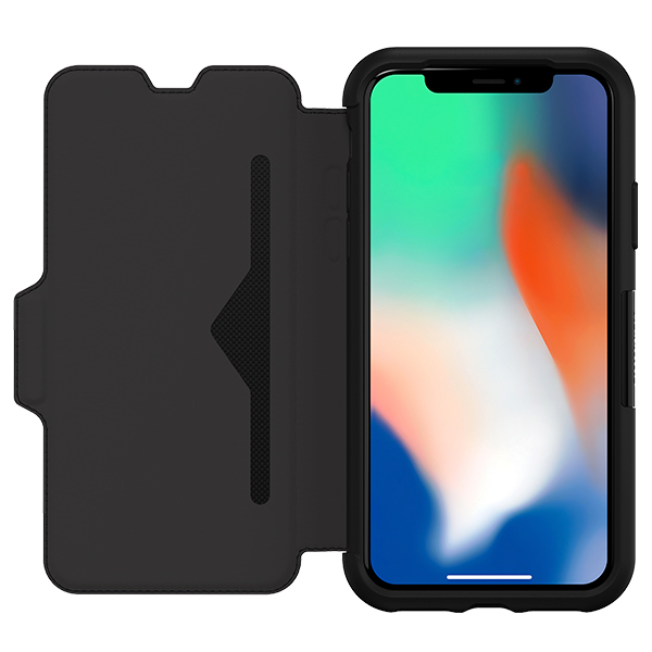 【年終出清 全新品】iPhone X / Xs OtterBox Symmetry Leather Folio 真皮 保護殼【純黑】 IPhone,手機殼,保護殼,軍規,防摔,OtterBox,X,XS,11,11PRO