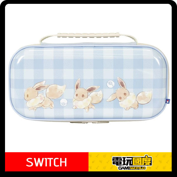 NS EVA 輕薄硬殼主機保護包 Plus款 Nintendo Switch 2 / HORI 伊布 寶可夢 / 台灣公司貨 NS,硬殼包,泡芙包,Nintendo Switch 2 ,HORI,伊布,寶可夢,台灣公司貨,手提包,收納包