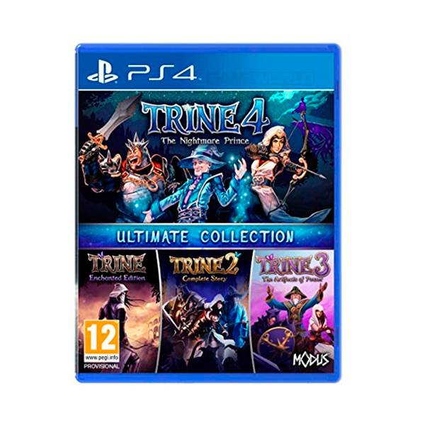 PS4 狩魔師 終極版 四代合輯 / 簡中英文版 PS4,NS,狩魔師,中文版,英文版,Trine4,角色扮演,探索,王子,四代