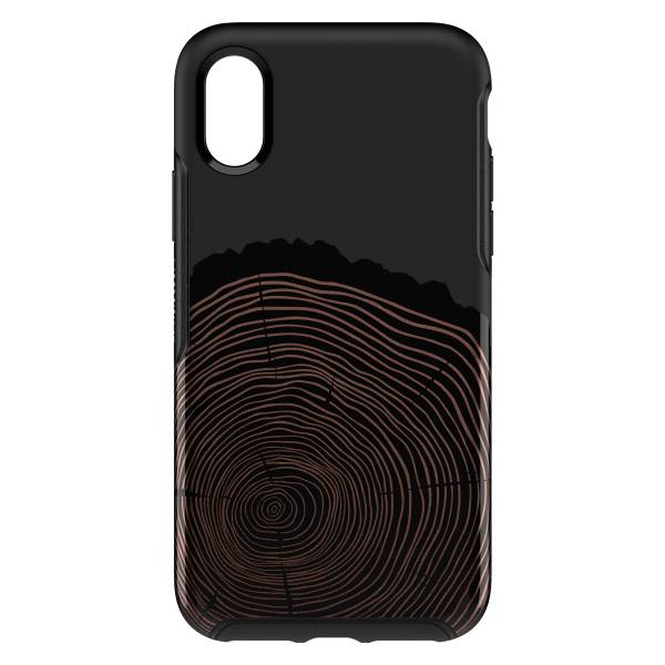 【年終出清 全新品】iPhone X / Xs OtterBox Symmetry Graphic 炫彩幾何系列 保護殼 【深沉年輪】 IPhone,手機殼,保護殼,軍規,防摔,OtterBox,X,XS,11,11PRO
