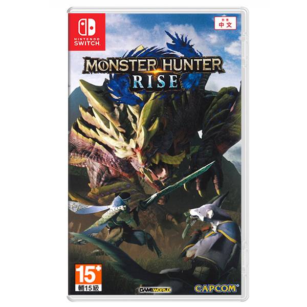 【含胸針特典】NS 魔物獵人 崛起 / 可更新中文版 NS,PS4,魔物獵人,崛起,RPG,屠龍,獵人,艾路貓,中文版,連線