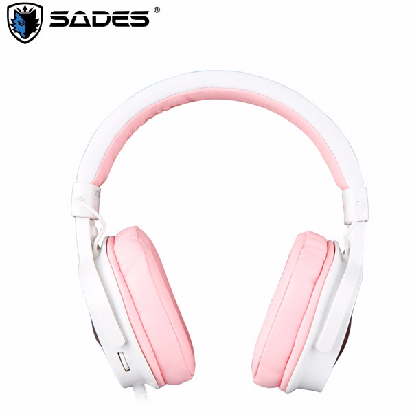 SADES DPOWER ANGEL EDITION 天使限量版 電競耳麥 (玫瑰金) 賽德斯,SADES,DPOWER Angel Edition,玫瑰金天使限量版,伸縮隱藏式麥克風,電競,耳機,麥克風