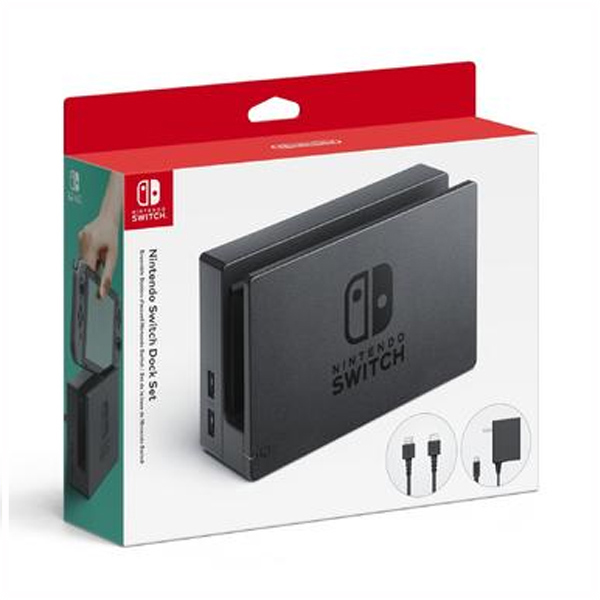 任天堂原廠 Switch主機 NS  主機充電連接座+AC充電器+1.5尺HDMI線 ※ 底座 DOCK 底座,Nintendo Switch,Switch,收納包,NS,保護貼,卡夾盒,水晶殼,電源,充電