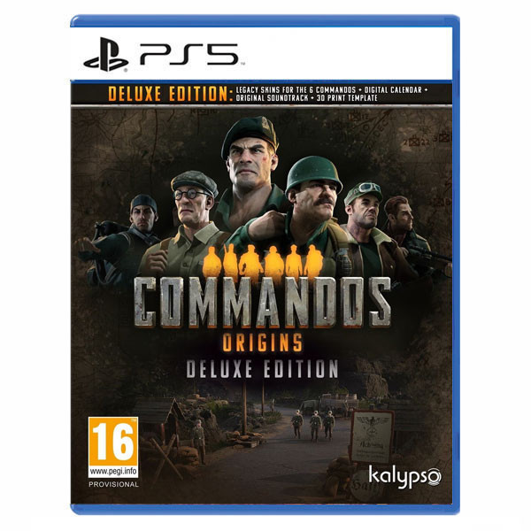 【預購】PS5 魔鬼戰將：起源 / 亞中 豪華版 PS5,魔鬼戰將：起源,亞中,豪華版,動作,戰略,策略,Commandos