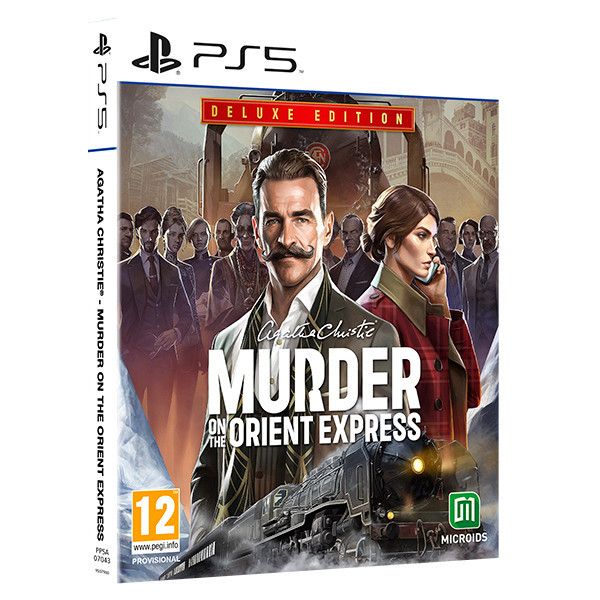 PS5 阿加莎·克莉絲蒂- 東方快車謀殺案件 / 中英文豪華版 / Murder on the Orient Express NS,PS4,PS5,阿加莎·克莉絲蒂,東方快車謀殺案件,中英文,豪華版,Murder on the Orient Express,動作,冒險