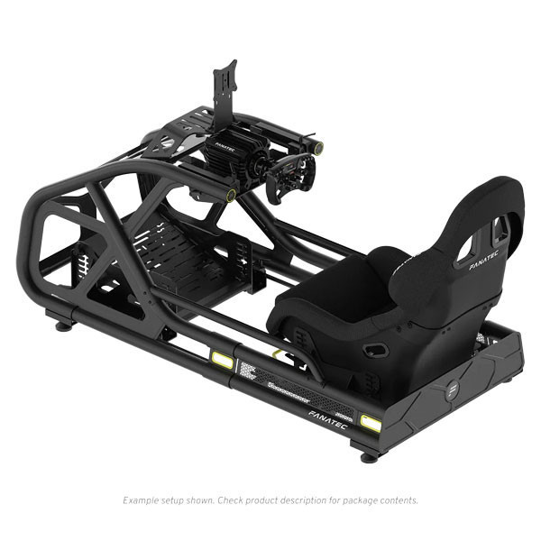 【預購】Fanatec ClubSport GT Cockpit 賽車架 黑色 / 圓管 高強度 含螢幕架 / 台灣公司貨 賽車模擬,FANATEC,GT,DD Pro,直驅式,方向盤組,賽車架,NLR,RSEAT,moza