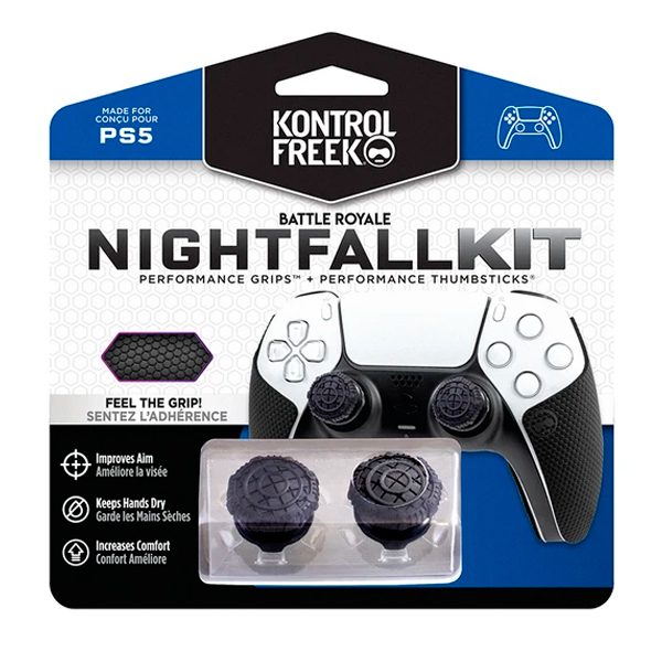 KontrolFreek - PS5 頂級 3D 類比套 + 握把 防滑 保護套 / 台灣公司貨 KontrolFreek,Kit Inferno,Pro,類比套+握把保護套,類比套,握把保護套,止滑,PS5,XBOX,NS