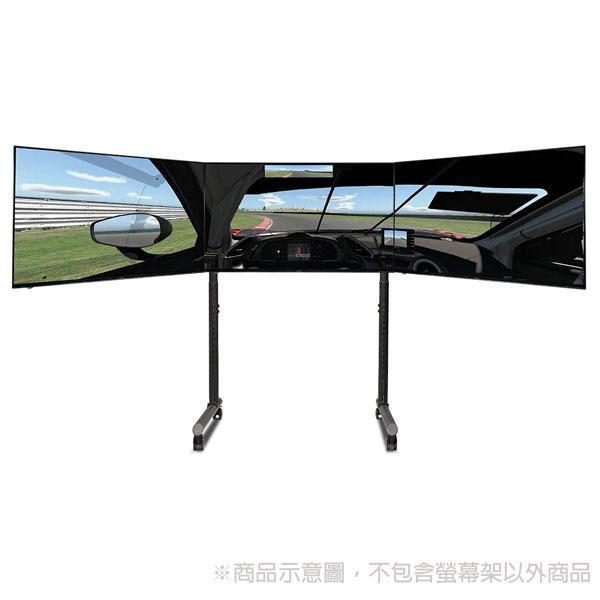NLR 三螢幕 可支援三台 43吋 / 電視架 螢幕架 / Round Tube Freestanding Triple Monitor Stand / 台灣公司貨 NLR,三螢幕,電視架,螢幕架,Round Tube Freestanding Triple Monitor Stand,台灣公司貨,NLR-R011