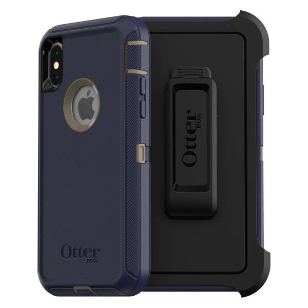 【年終出清 全新品】iPhone Xs Max OtterBox Defender 防禦者系列 保護殼 【深藍色】 螢幕通空設計版 IPhone,手機殼,保護殼,軍規,防摔,OtterBox,X,XS,11,11PRO