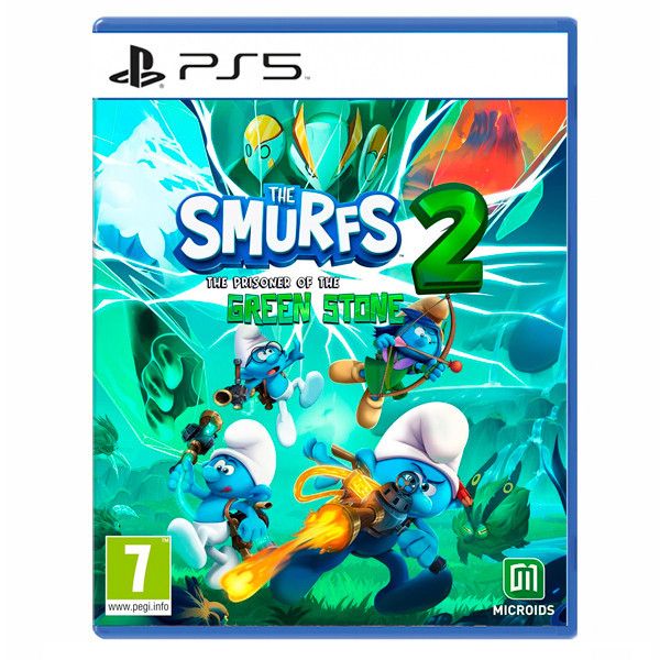 PS5 藍色小精靈 2：綠寶石的囚徒 / 中英文版 / The Smurfs 2 - The Prisoner of the Green Stone NS,PS4,PS5,XBOX,藍色小精靈 2：綠寶石的囚徒,中英文版,The Smurfs 2 - The Prisoner of the Green Stone,動作,冒險