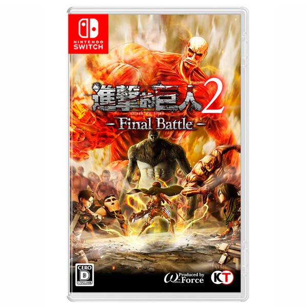 【二手】NS 進擊的巨人 2 Final Battle / 中文版 二手,2手,寄賣,中古,PS4,NS,SWITCH,任天堂,進擊的巨人,Final Battle,兵團,巨人,食人