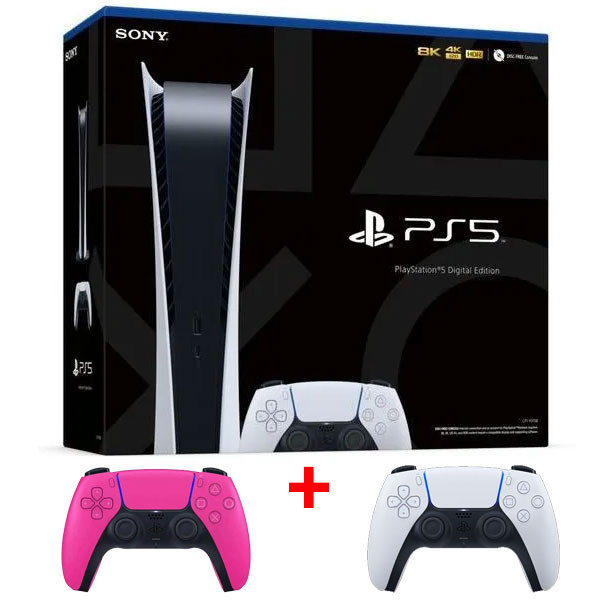 【二手】PS5 次世代主機＋PS5 DualSense 無線控制器 / 數位版 無光碟機 / 台灣公司貨 PS5,次世代主機,DualSense,無線,控制器,數位版,無光碟機,台灣公司貨,手把,主機