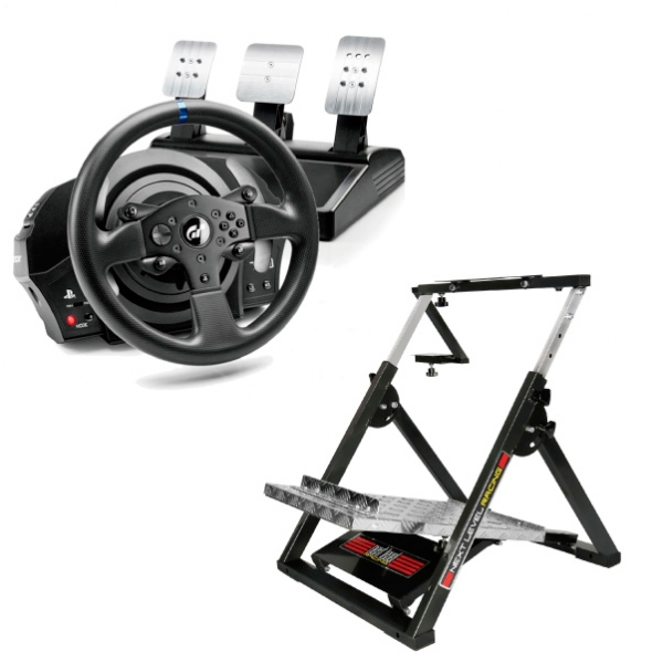 【網站限定】T300RS GT 方向盤 + NLR Wheel Stand 賽車架 ※ THRUSTMASTER PS4,NLR,T300,G29,T150,TGT,AP2,羅技,方向盤,賽車架