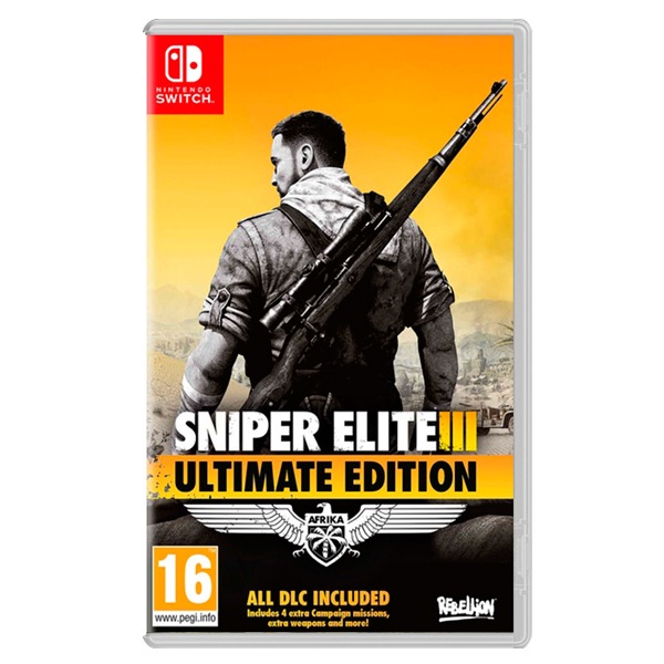 【二手】NS 狙擊之神 3 終極版  / 中文版 / 2手,寄賣,中古,二手,預購,NS,狙擊之神,英文版,射擊遊戲,槍,狙擊,switch,限制級,照准