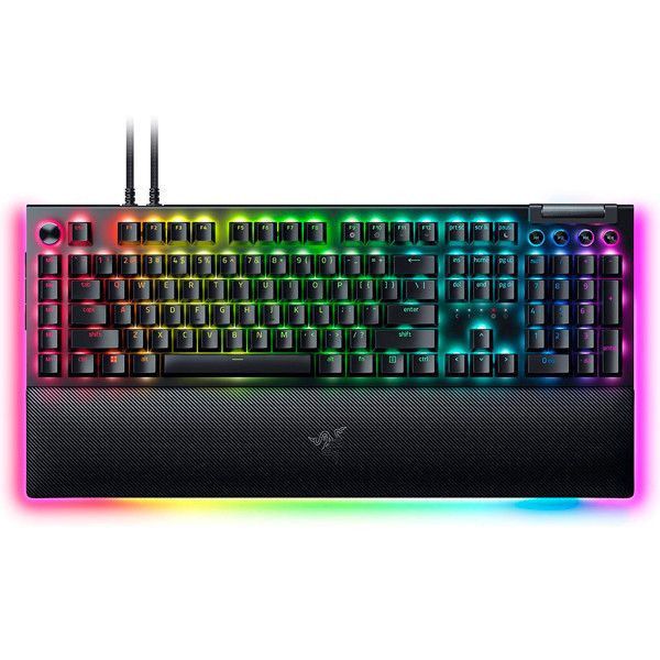 雷蛇 Razer BlackWidow 黑寡婦 V4 Pro / 綠軸 / 蜘幻彩版 有線 機械式 RGB 鍵盤 / 台灣公司貨 雷蛇,Razer,BlackWidow,黑寡婦,V3,綠軸,Roblox Editio,幻彩版,機械式,鍵盤