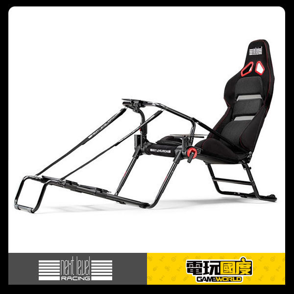 MOZA R5雙踏組＋ NLR GT LITE PRO 折疊式 賽車架 / 台灣公司貨 / NEXT LEVEL RACING NLR,GT LITE PRO.輕量化,折疊式,賽車架,台灣公司貨,NEXT LEVEL RACING,賽車模擬