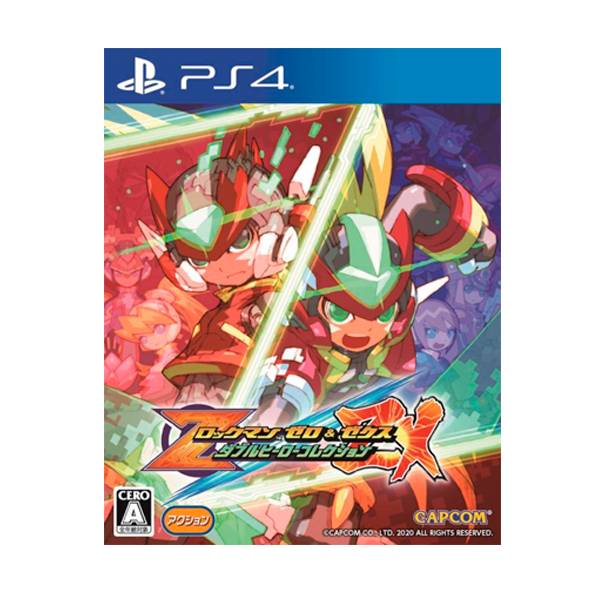 PS4 洛克人 ZERO / ZX 傳奇合輯 / 亞日版 NS,洛克人,ROCKMAN,洛克人ZX,洛克人ZERO,合輯,MEGAMAN,中文版,橫向動作,預購