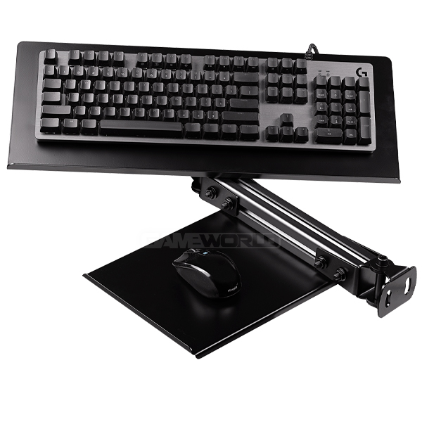 NLR Elite 菁英版 鍵盤滑鼠支架 Keyboard & Mouse Tray / NEXT LEVEL RACING / 台灣公司貨 NLR,F-GT,鋁擠架,直驅方向盤,DD,桶椅,Simagic,FANATEC,方向盤,賽車架