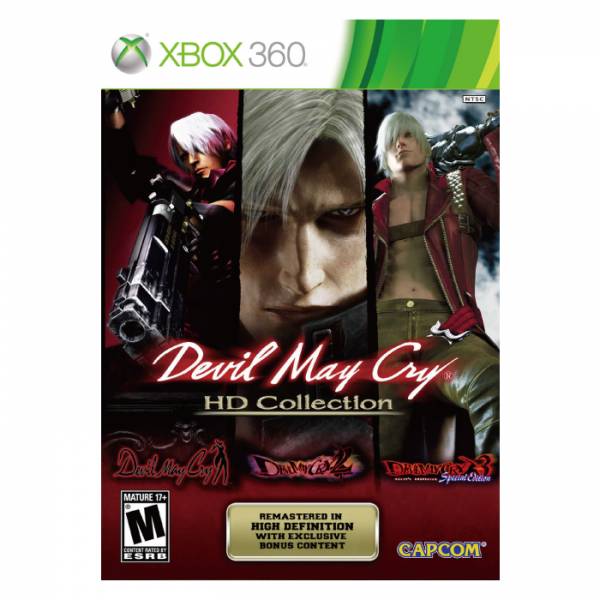 X360 惡魔獵人 高解析度版合輯＊亞日版＊Devil May Cry HD Collection X360,惡魔獵人,高解析度版合輯,亞日版,Devil May Cry HD Collection,DMC,XBOX360,微軟