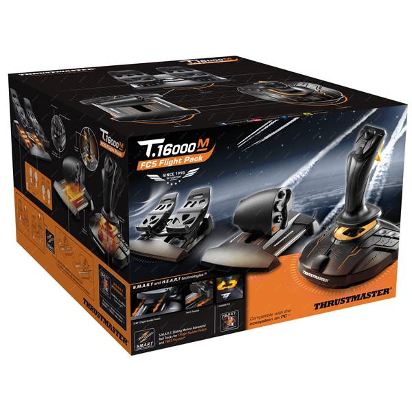 飛行搖桿 T.16000M FCS Hotas Flight Pack // For PC // THRUSTMASTER 飛行搖桿,T.16000M,Hotas,Flight Pack,T16000M,THRUSTMASTER,模擬飛行,飛機,操縱桿,空戰奇兵