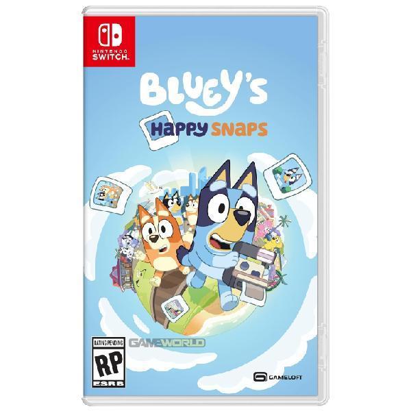 NS 布麗的歡樂拍貼 Bluey's Happy Snaps / 亞中版 Nintendo Switch NS2,NS,PS5,布麗的歡樂拍貼,Nintendo Switch,冒險,拍照,照相,相機,卡通,妙妙犬布麗,休閒,輕鬆,小孩,雙人,兒童動畫,普遍級