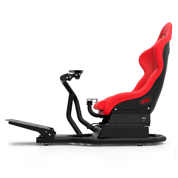 RSEAT 強化金屬管材 頂級桶椅 / RS1 黑色 賽車架 + 賽車椅 + 排檔架 / 可升級動態模擬 / 台灣公司貨 賽車架,賽車椅,桶椅,鋼管支架,動態模擬,賽車模擬,方向盤,GT,F1