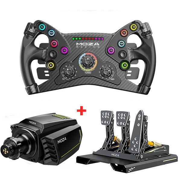 MOZA R16 DD 直驅 方向盤 F1盤 套餐 / 魔爪 台灣公司貨 MOZA,R16,魔爪,速魔,FANATEC,直驅,伺服馬達,台灣代理,Simagic,賽車模擬