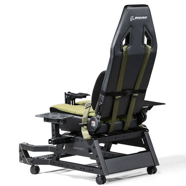 NLR Flight Seat Pro Boeing Military Edition / 飛行座艙 / 台灣公司貨 / NEXT LEVEL RACING NLR,Flight Stand Pro,Boeing Military Edition,飛行模擬,微軟飛行,xplane,TCA,民航機,戰鬥機,MOZA
