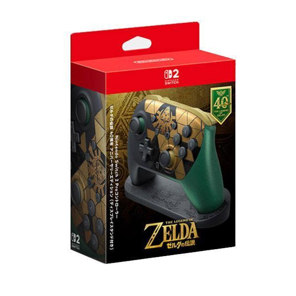 NS2 薩爾達傳說40週年紀念版 PRO 手把 / Nintendo Switch 台灣公司貨 Nintendo Switch 2,Pro,控制器,台灣公司貨,NS2,任天堂,Switch,手把,薩爾達傳說,40週年紀念版