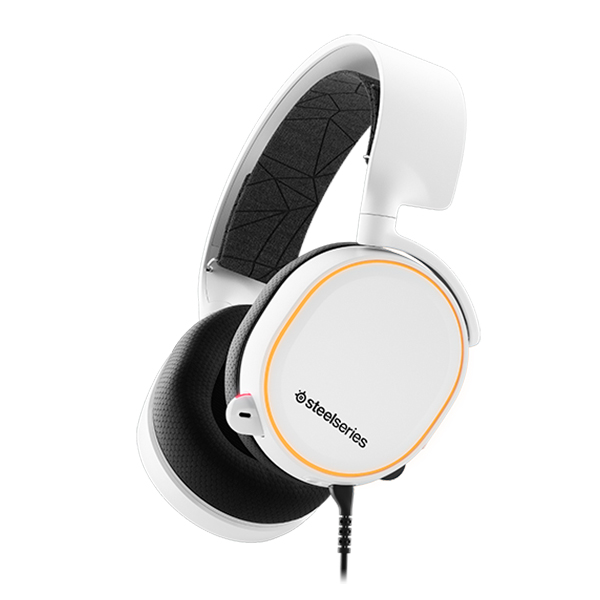 賽睿 SteelSeries ARCTIS 5 有線 電競 耳機【白色】2019年版  SteelSeries,ARCTIS 5,有線,耳機,3.5mm,頭戴式,降噪,台灣公司貨,海盜船,電競,PC,PS4,PS5