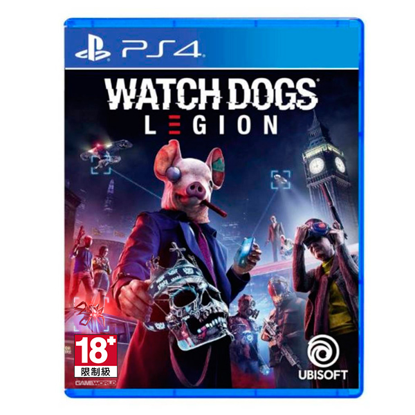 PS4 看門狗：自由軍團 / 中文版  預購,PS4,NS,看門狗,2020,中文版,自由軍團,自由性高,多人