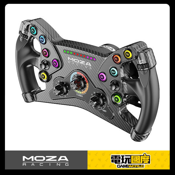MOZA 魔爪 KS Steering Wheel 盤面 / 台灣公司貨 MOZA,魔爪,KS,Wheel,盤面,方向盤,PC,賽車,直驅,R12,R5,R3