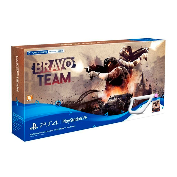 【二手】PS4 VR 亡命小隊 Bravo Team 射擊控制器 同捆組 / 中文版  PS4,亡命小隊,Brave,team,VR,射擊控制器,同捆組,射擊,sony