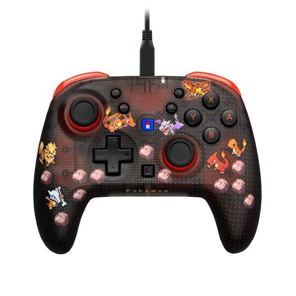 【預購】NS 有線控製器TURBO 青春版 Nintendo Switch 2 / HORI 寶可夢 像素風 紅色 / 台灣公司貨 NS,有線,控製器,TURBO,青春版,Nintendo Switch 2,HORI,寶可夢,像素風,紅色